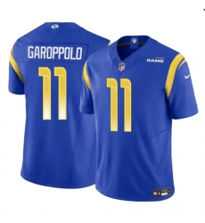 Youth Los Angeles Rams #11 Jimmy Garoppolo Blue 2024 F.U.S.E. Vapor Untouchable Football Stitched Jersey