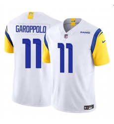 Youth Los Angeles Rams #11 Jimmy Garoppolo White 2024 F.U.S.E. Vapor Untouchable Football Stitched Jersey