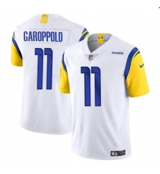 Youth Los Angeles Rams #11 Jimmy Garoppolo White Vapor Untouchable Football Stitched Jersey