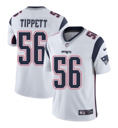 Youth Nike New England Patriots #56 Andre Tippett White Vapor Untouchable Limited Player NFL Jersey
