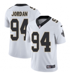 Youth Nike New Orleans Saints #94 Cameron Jordan White Vapor Untouchable Limited Player NFL Jersey