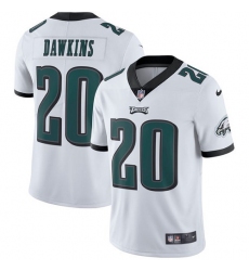 Youth Nike Philadelphia Eagles #20 Brian Dawkins White Vapor Untouchable Limited Player NFL Jersey