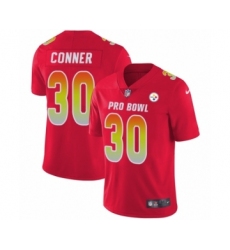 Youth Nike Pittsburgh Steelers #30 James Conner Limited Red AFC 2019 Pro Bowl NFL Jersey