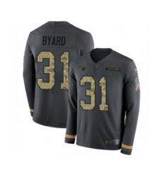 Youth Nike Tennessee Titans #31 Kevin Byard Limited Black Salute to Service Therma Long Sleeve NFL Jersey Youth Nike Tennessee Titans #31 Kevin Byard Limited Black Salute to Service Therma Long Sleeve NFL Jersey