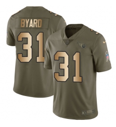 Youth Nike Tennessee Titans #31 Kevin Byard Limited Olive/Gold 2017 Salute to Service NFL Jersey Youth Nike Tennessee Titans #31 Kevin Byard Limited Olive/Gold 2017 Salute to Service NFL Jersey
