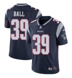 Men's Nike New England Patriots #39 Montee Ball Navy Blue Team Color Vapor Untouchable Limited Player NFL Jersey