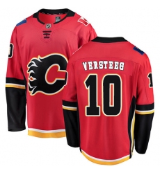 Youth Calgary Flames #10 Kris Versteeg Fanatics Branded Red Home Breakaway NHL Jersey