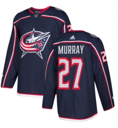 Men's Adidas Columbus Blue Jackets #27 Ryan Murray Authentic Navy Blue Home NHL Jersey