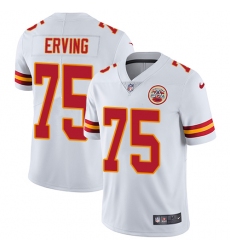 Youth Nike Kansas City Chiefs #75 Cameron Erving White Vapor Untouchable Limited Player NFL Jersey