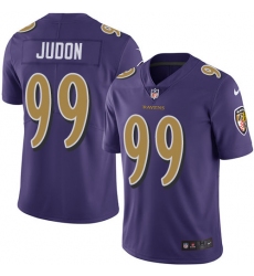 Men's Nike Baltimore Ravens #99 Matt Judon Limited Purple Rush Vapor Untouchable NFL Jersey