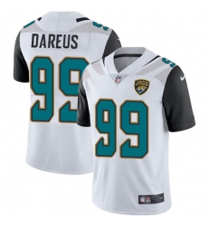Men's Nike Jacksonville Jaguars #99 Marcell Dareus White Vapor Untouchable Limited Player NFL Jersey