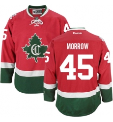 Youth Reebok Montreal Canadiens #45 Joe Morrow Authentic Red New CD NHL Jersey