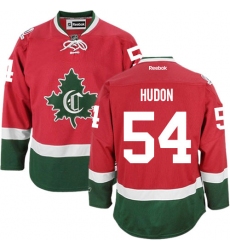 Women's Reebok Montreal Canadiens #54 Charles Hudon Authentic Red New CD NHL Jersey