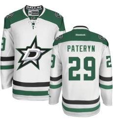 Men's Reebok Dallas Stars #29 Greg Pateryn Authentic White Away NHL Jersey