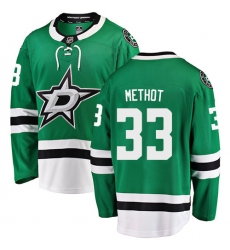 Youth Dallas Stars #33 Marc Methot Authentic Green Home Fanatics Branded Breakaway NHL Jersey