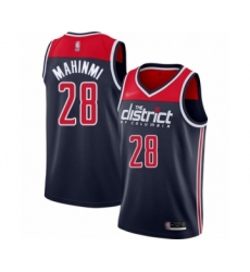 Women's Washington Wizards #28 Ian Mahinmi Swingman Navy Blue Finished Basketball Jersey - Statement Edition