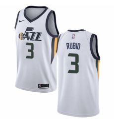 Youth Nike Utah Jazz #3 Ricky Rubio Authentic NBA Jersey - Association Edition