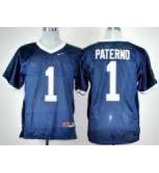 Penn State Natty Lions 1# Joe Paterno Navy Blue  College Football NCAA Jerseys