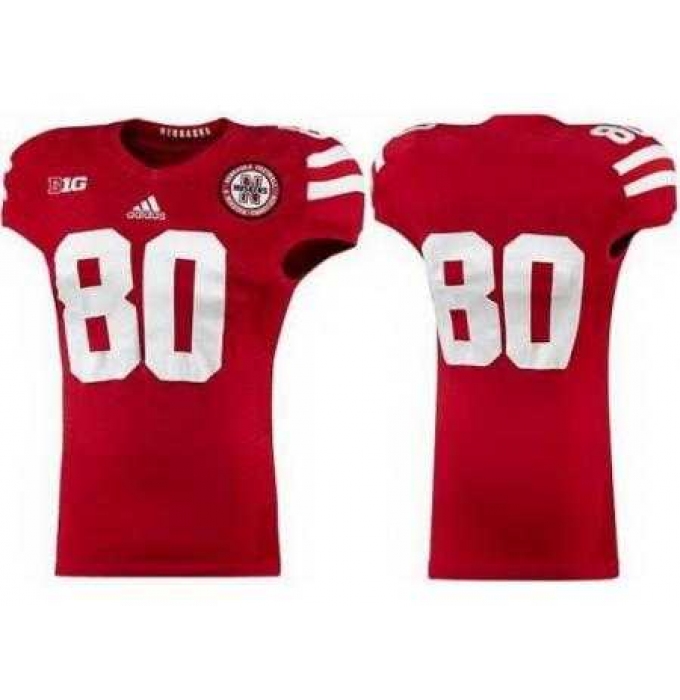 Nebraska Cornhuskers 80 Kenny Bell Red College Football NCAA Jerseys