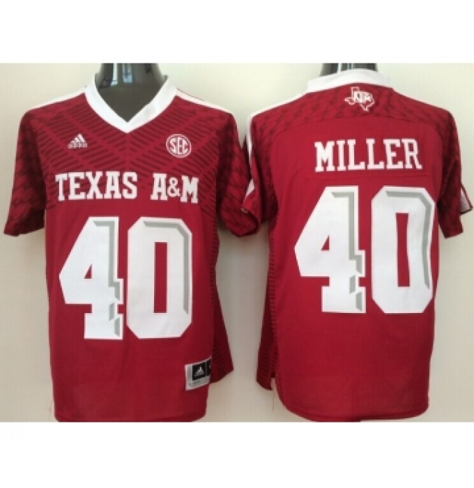 Texas A&M Aggies 40 Von Miller Red College Jersey