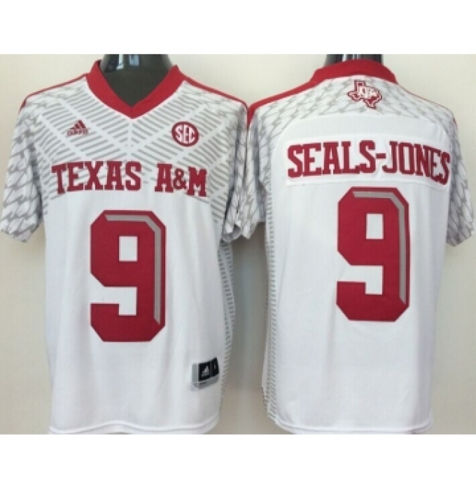 Texas A&M Aggies 9 Ricky Seals-Jones White College Jersey