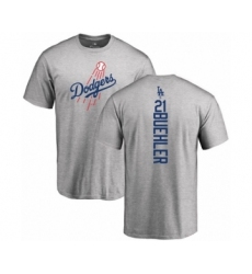 MLB Nike Los Angeles Dodgers #21 Walker Buehler Ash Backer T-Shirt
