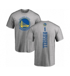 Basketball Golden State Warriors #1 D'Angelo Russell Ash Backer T-Shirt