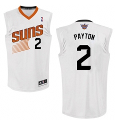 Women's Adidas Phoenix Suns #2 Elfrid Payton Authentic White Home NBA Jersey