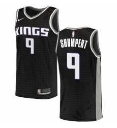 Men's Nike Sacramento Kings #9 Iman Shumpert Swingman Black NBA Jersey Statement Edition