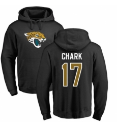 NFL Nike Jacksonville Jaguars #17 DJ Chark Black Name & Number Logo Pullover Hoodie