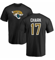 NFL Nike Jacksonville Jaguars #17 DJ Chark Black Name & Number Logo T-Shirt