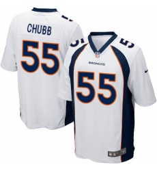 Men's Nike Denver Broncos #55 Bradley Chubb Game White NFL Jersey