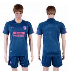 Atletico Madrid Blank Sec Away Soccer Club Jersey