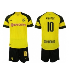 2018-2019 Dortmund home 10 Club Soccer Jersey