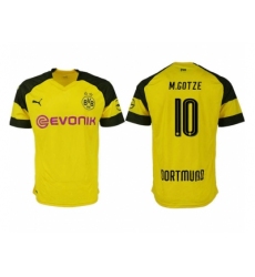 2018-2019 Dortmund home aaa version 10 Club Soccer Jersey