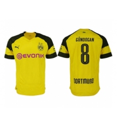 2018-2019 Dortmund home aaa version 8 Club Soccer Jersey