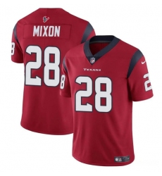 Men's Houston Texans #28 Joe Mixon Red Vapor Untouchable Football Stitched Jersey