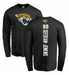 NFL Nike Jacksonville Jaguars #88 Austin Seferian-Jenkins Black Backer Long Sleeve T-Shirt