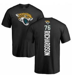 NFL Nike Jacksonville Jaguars #76 Will Richardson Black Backer T-Shirt