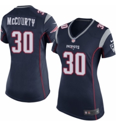 Women's Nike New England Patriots #30 Jason McCourty Game Navy Blue Team Color NFL Jersey