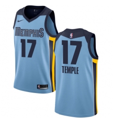 Men's Nike Memphis Grizzlies #17 Garrett Temple Swingman Light Blue NBA Jersey Statement Edition