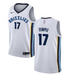 Men's Nike Memphis Grizzlies #17 Garrett Temple Swingman White NBA Jersey - Association Edition