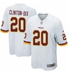 Men's Nike Washington Redskins #20 Ha Clinton-Dix Game White NFL Jersey