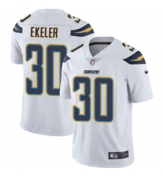 Youth Nike Los Angeles Chargers #30 Austin Ekeler White Vapor Untouchable Limited Player NFL Jersey