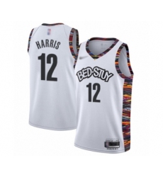 Youth Brooklyn Nets #12 Joe Harris Swingman White Basketball Jersey - 2019 20 City Edition