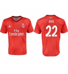 2018-19 Real Madrid 22 ISCO Third Away Thailand Soccer Jersey