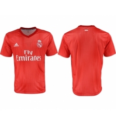 2018-19 Real Madrid Third Away Thailand Soccer Jersey