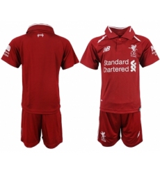 2018-19 Liverpool Home Youth Soccer Jersey