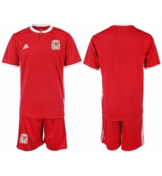 2018-19 Welsh Home Soccer Jersey