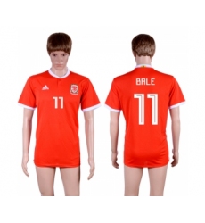 2018-19 Wales 11 BALE Home Thailand Soccer Jersey